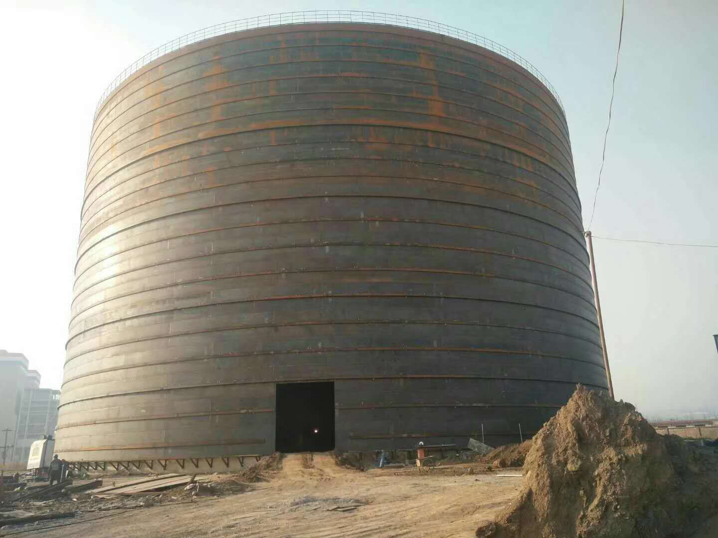 天等承建大型钢板库的好处及原理