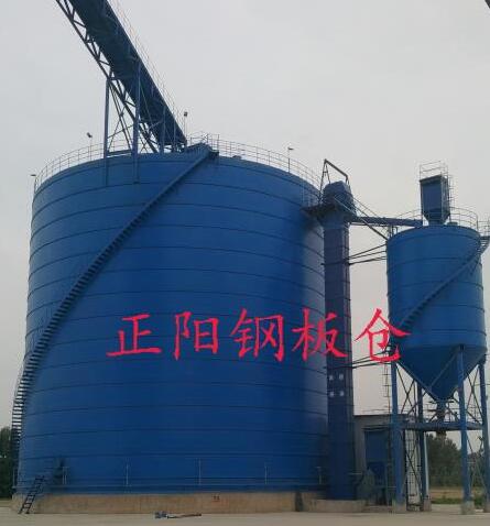 天等大型矿粉钢板库